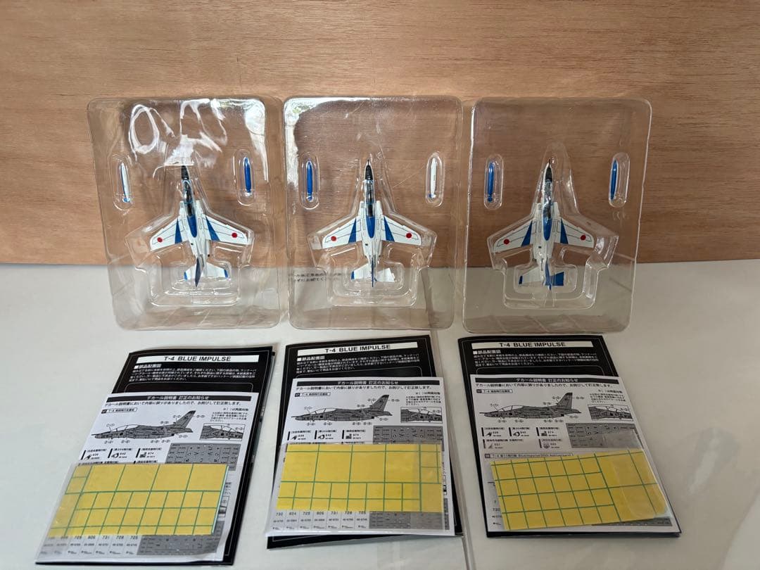 Jwings 航空自衛隊 1/144 ブルーインパルス3機＋その他T-4 5機