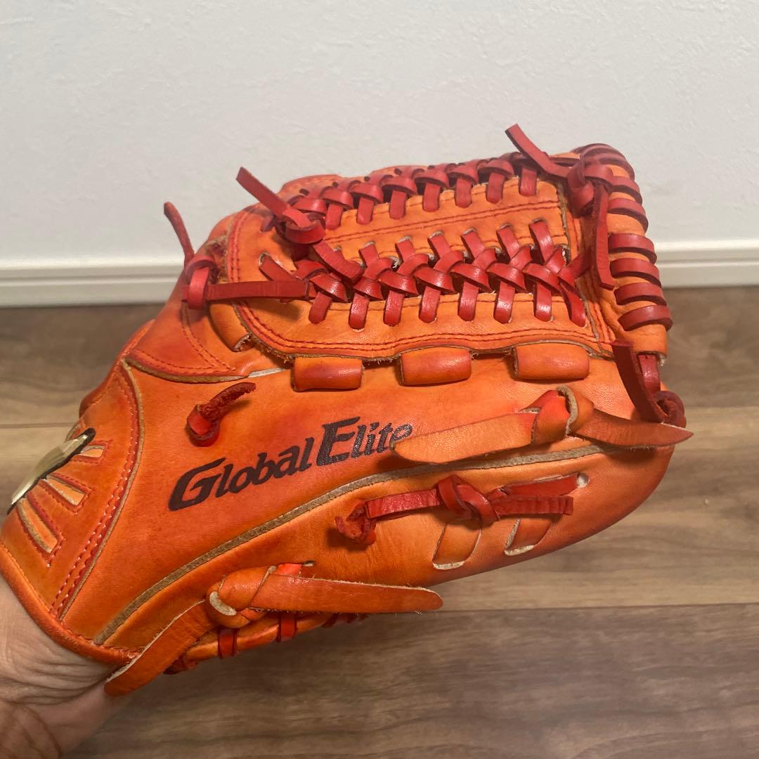 メンテ済み　ミズノGlobal Elite G tune軟式 大人 内野手