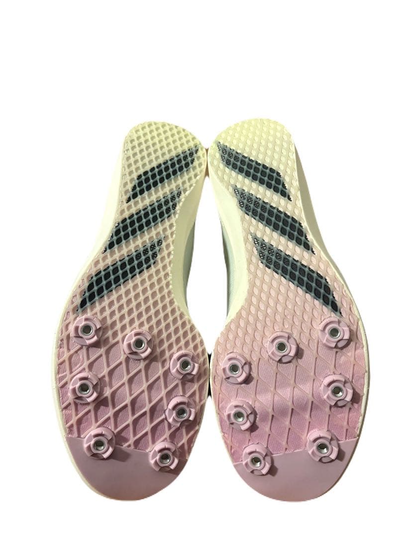 adidas Adizero LJスパイクシューズ ホワイト　27.5cm
