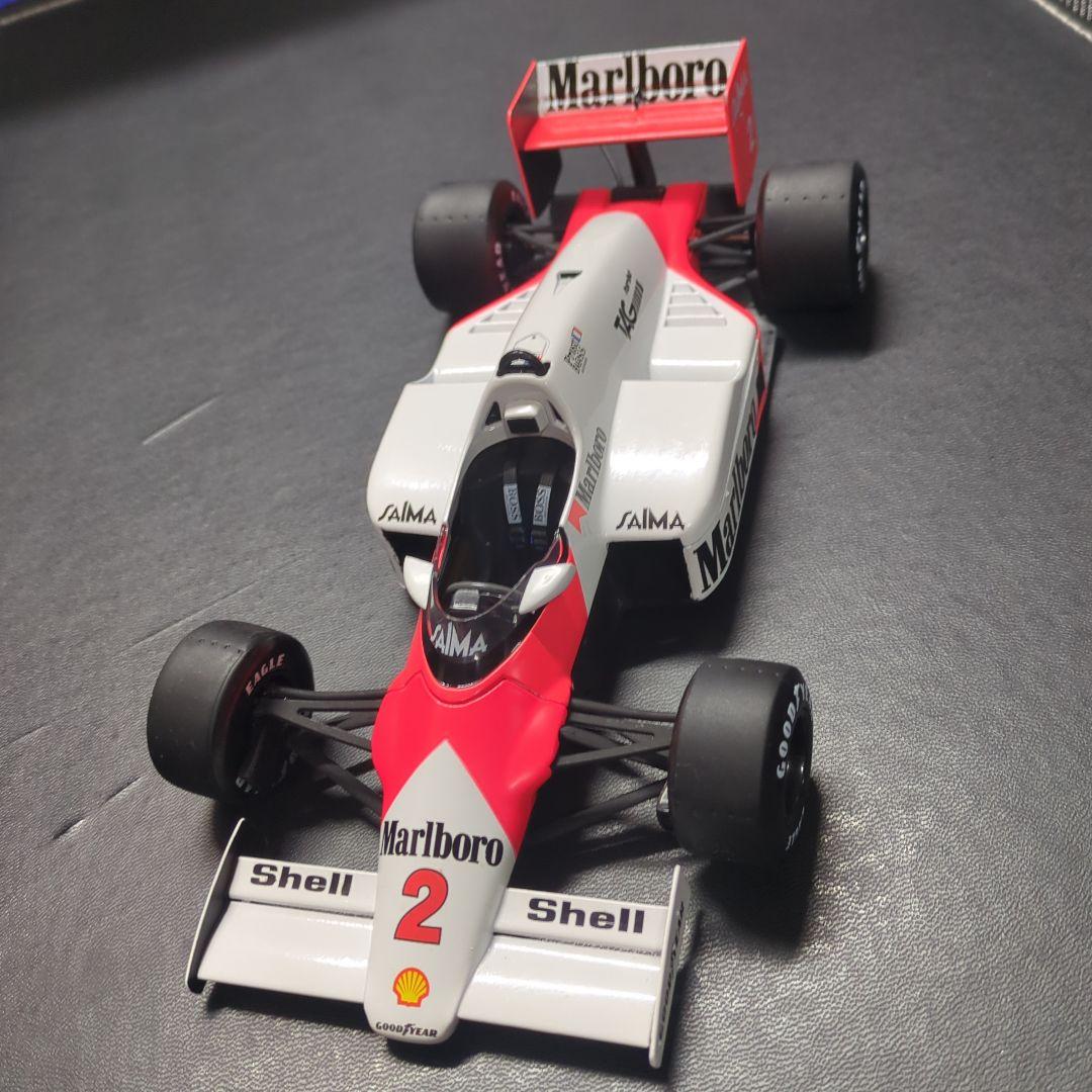 1985年　　1/18スケール MP4/2B アランプロスト マルボロ仕様