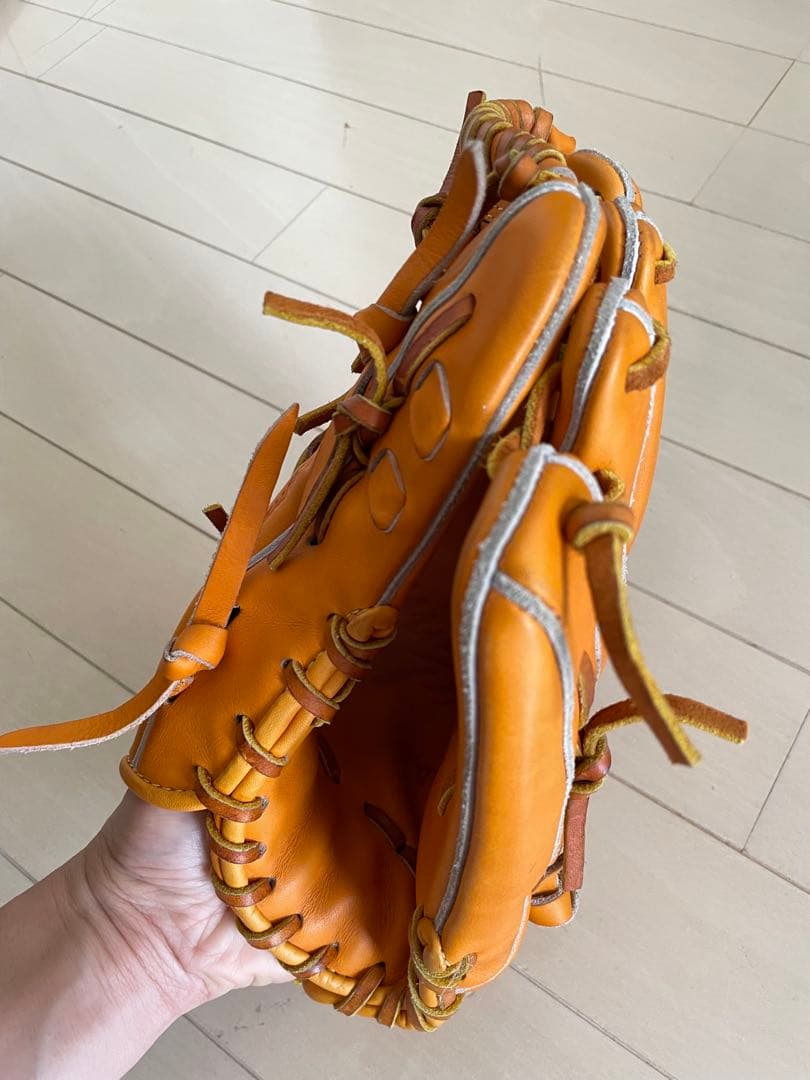 美品ミズノプロ　BSSショップ限定　内野手用 Prexy Kip Leather