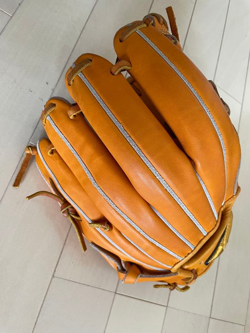 美品ミズノプロ　BSSショップ限定　内野手用 Prexy Kip Leather