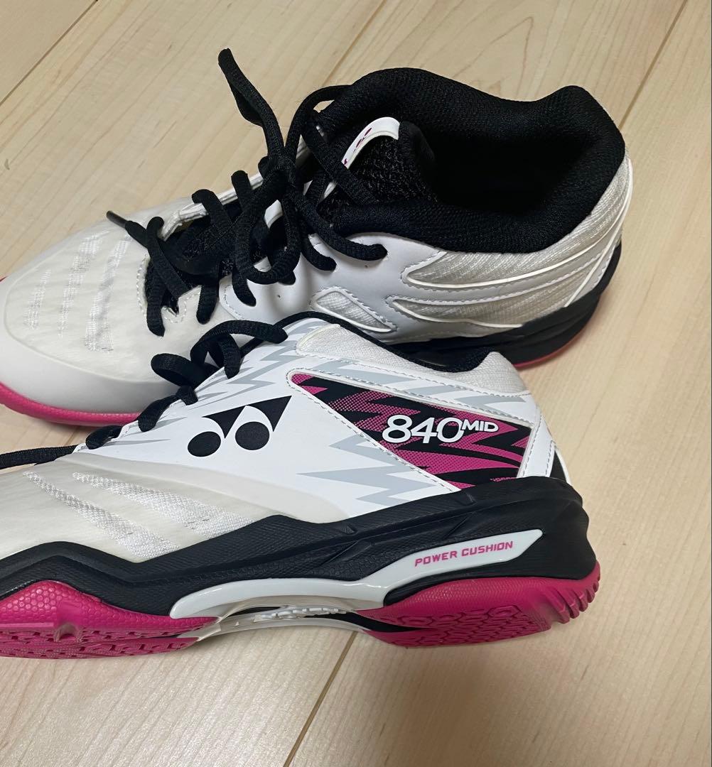 YONEX バドミントンシューズ　パワークッション　840 MID 25.0cm