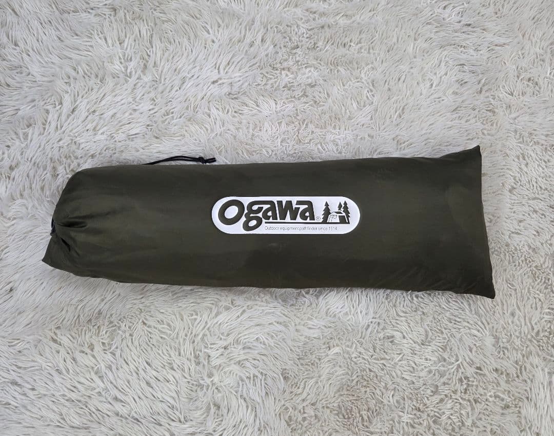 美品　OGAWA オガワ　カーサイドタープ　廃盤カラー