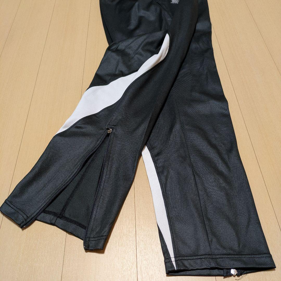 フランクショーター ランニングウエア L 上下セット ジャージ ブラック/グレー
