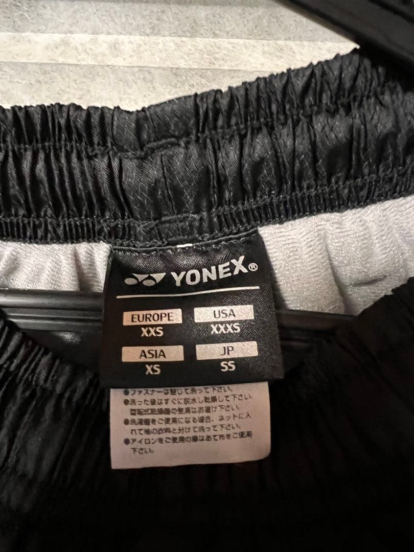 YONEX ウインドブレーカー上下JP SS ホワイト/ピンク/ブラック