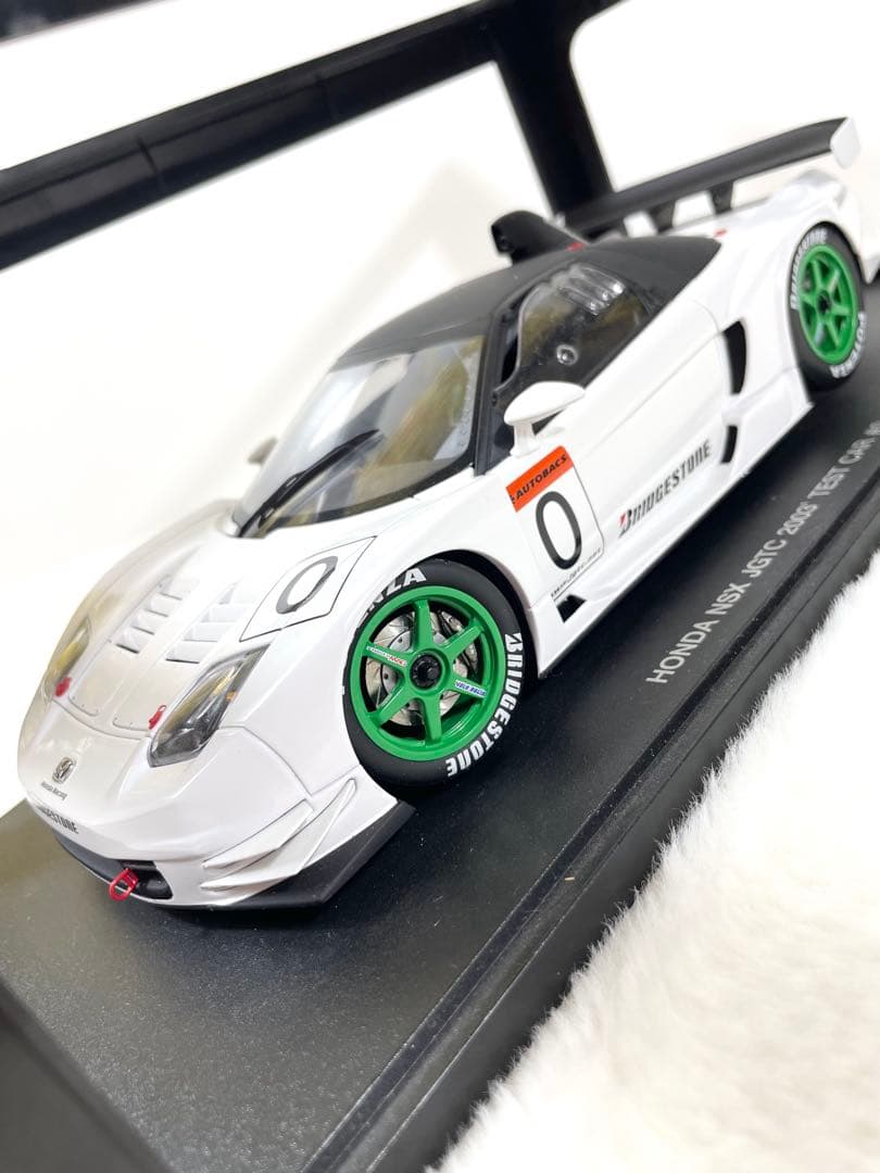 【絶版】オートアート 1/18 ホンダ NSX JGTC 2003 テストカー