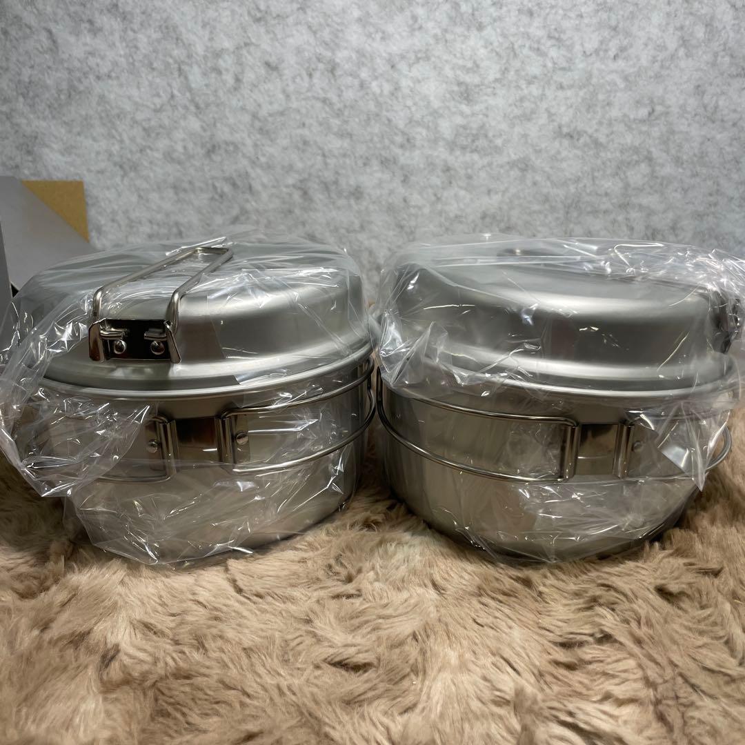 2個　 Peak アルミパーソナルクッカーセット SCS-020R