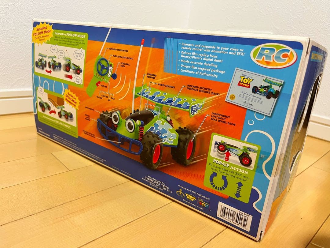 その他 Disney Pixar RC Remote Control Car