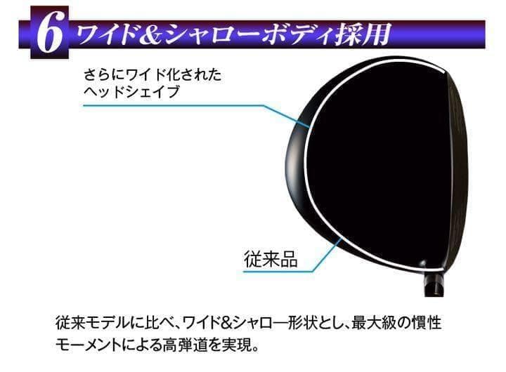 【左 ヘッド】高反発最安値！☆ ワークスゴルフ マキシマックス プレミア2