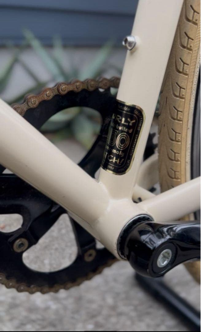 Surly スチームローラー　クリーム　53