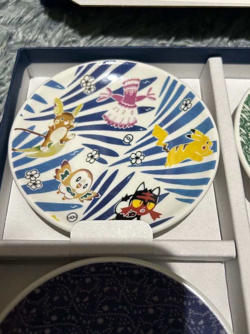 新品　未使用品　ポケモン × KOGEI 皿 4枚セット
