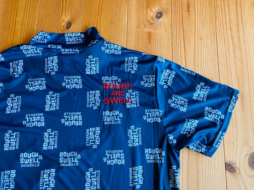 ★新品★rough&swell★ラフ&スウェル★モックネック★M★ポロシャツ