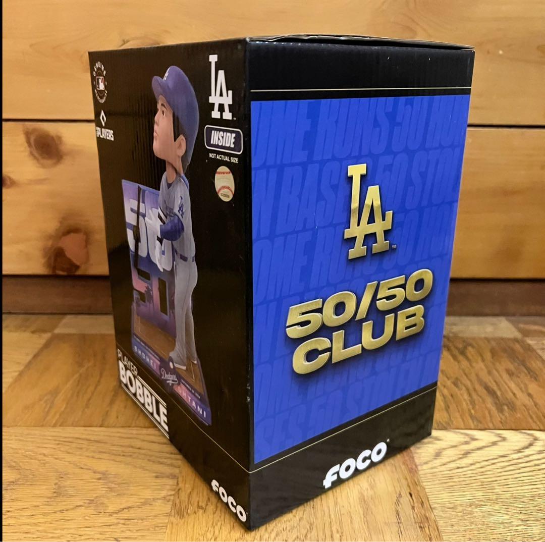 【世界150個限定】大谷翔平 50/50 達成記念 バットフリップ ボブルヘッド