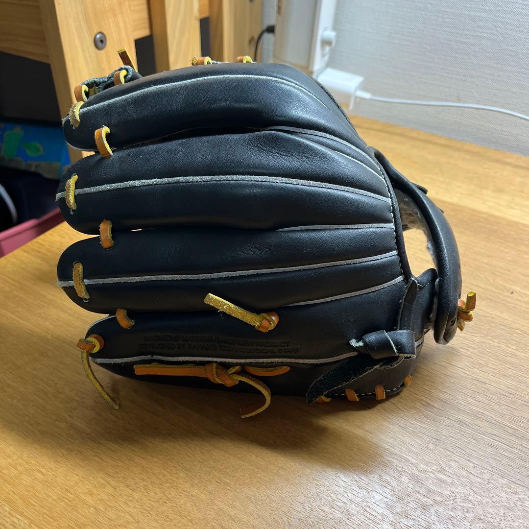 ザナック　内野手用　野球グローブ軟式用 黒 購入希望の方お値下げ対応可能です！