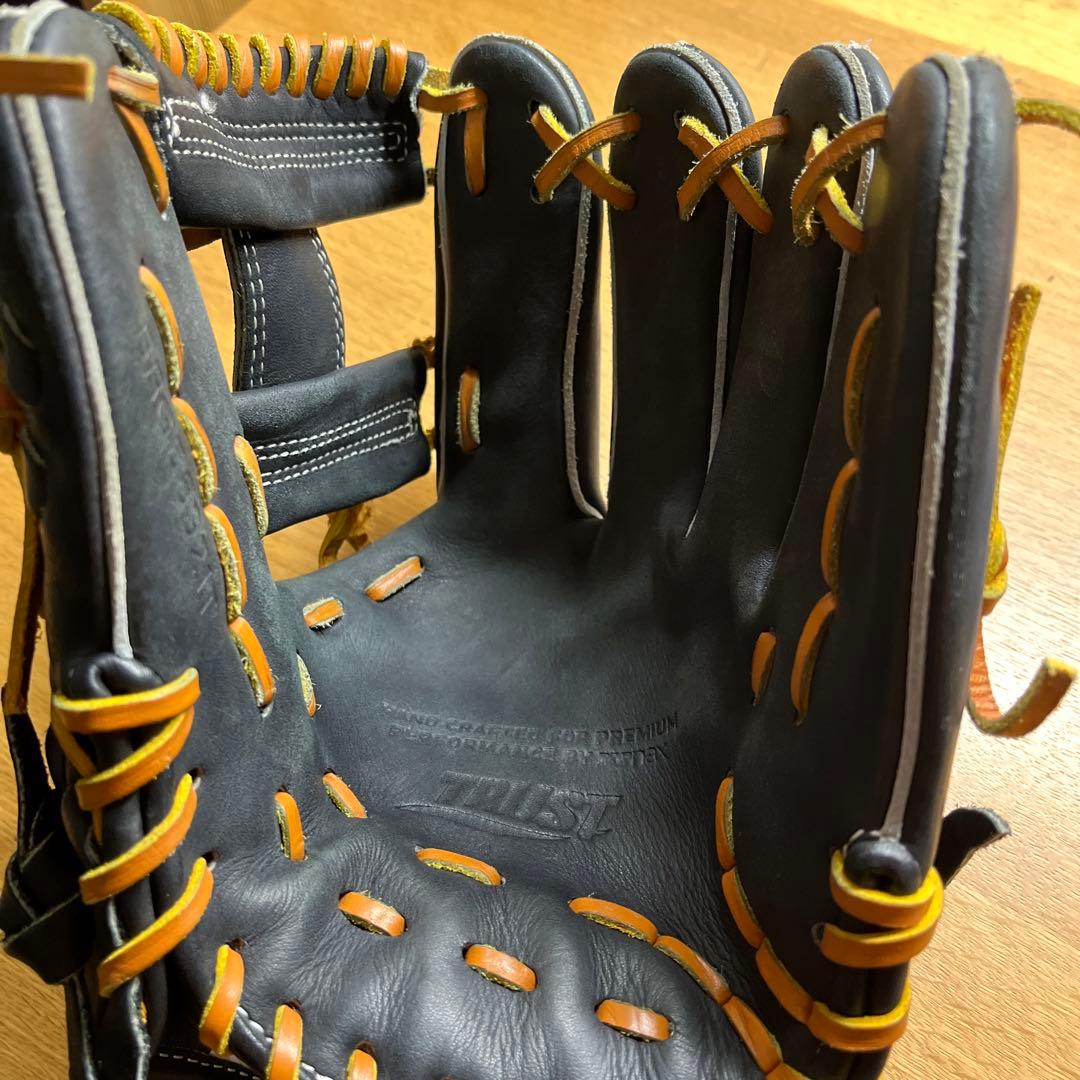 ザナック　内野手用　野球グローブ軟式用 黒 購入希望の方お値下げ対応可能です！