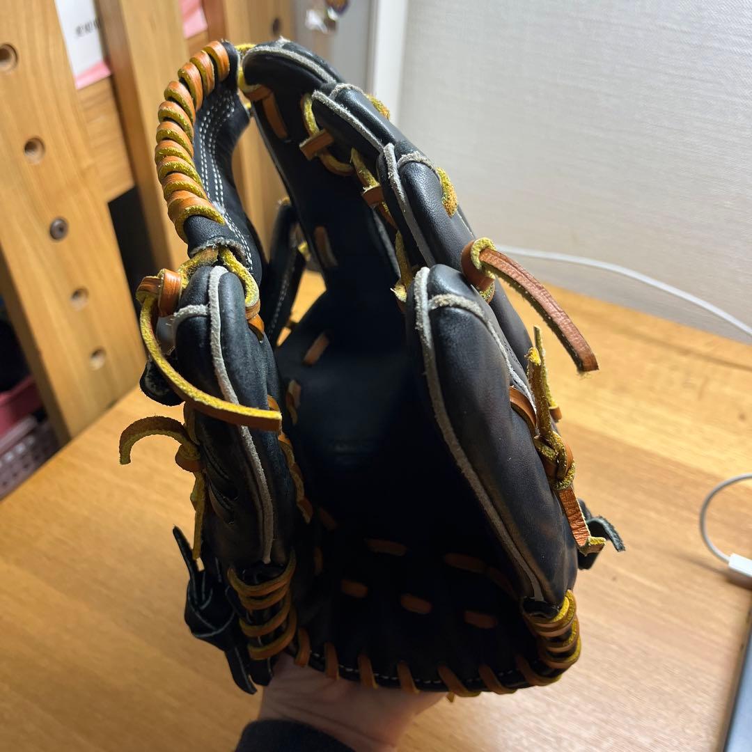 ザナック　内野手用　野球グローブ軟式用 黒 購入希望の方お値下げ対応可能です！