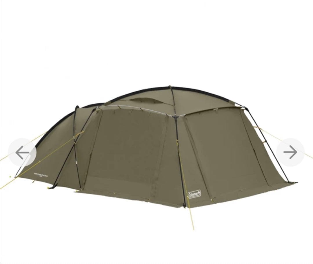 Alpenアウトドアーズ直営限定ラウンドスクリーン2ルームハウス オリーブ