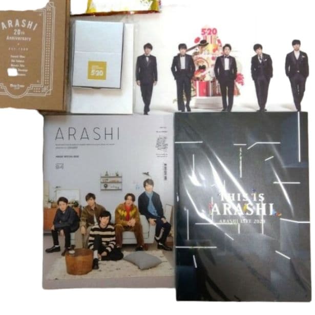 嵐 ARASHI LIVE 写真集 うちわ ペンライト アルバム CD PV