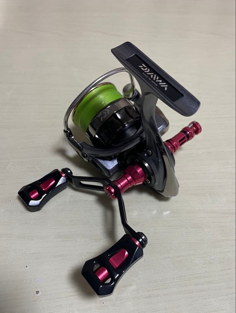 ドレス　ガトリング　ダブルハンドル＆リールスタンドセット(ダイワ用90mm)