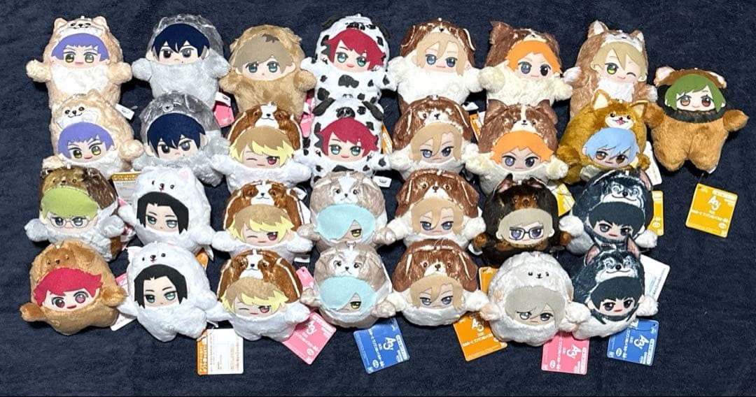 『A3!』 もふめ～と ワンワン ぬいぐるみ まとめ売り 大量 29点セット
