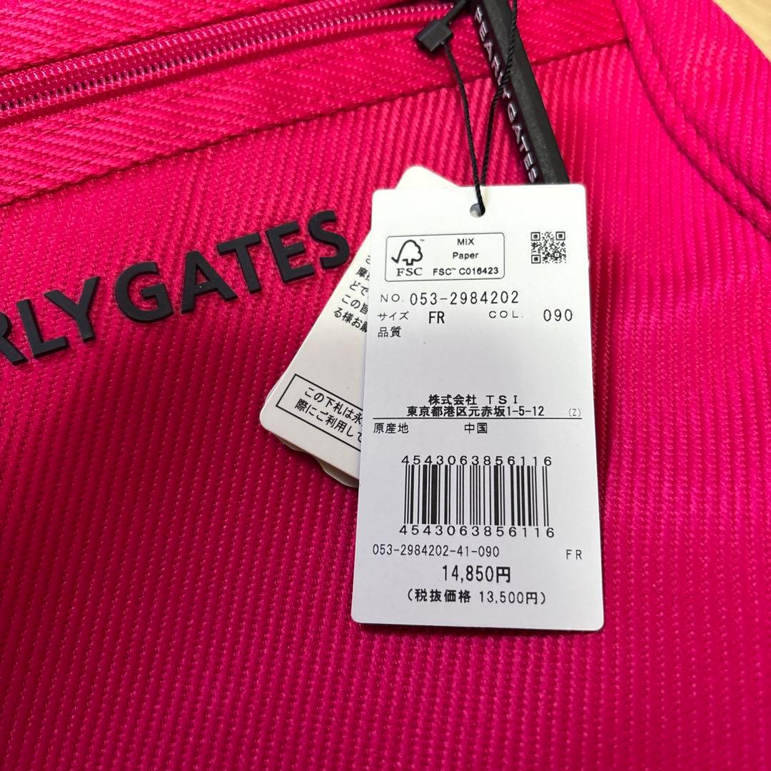 パーリーゲイツ　ゴルフクラブケース　新品