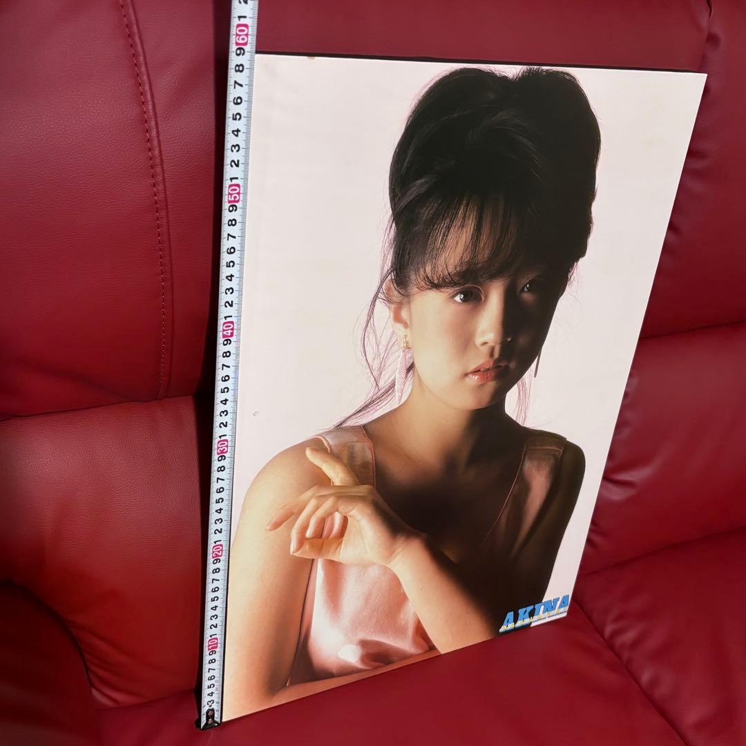 希少当時物！中森明菜 ボードポスターパネル トワイライト’83年頃？