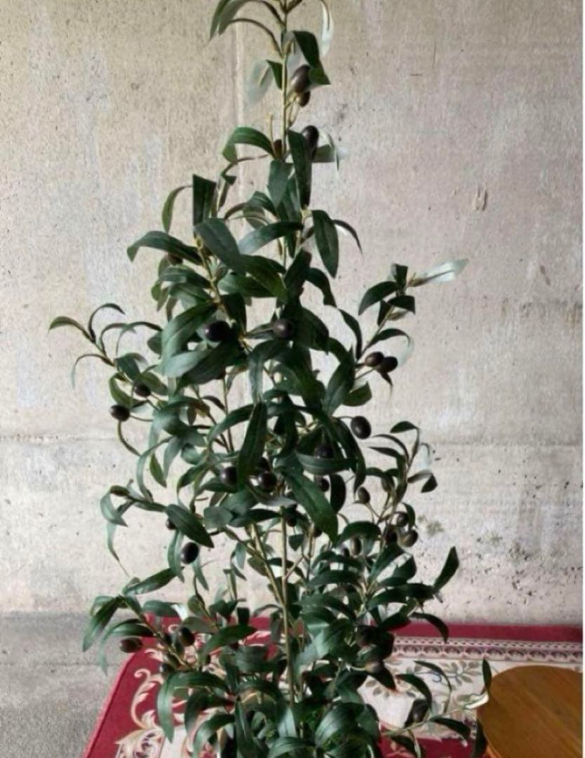 光触媒　人工観葉植物　ウォールグリーン　フェイクグリーン　オリーブ9696