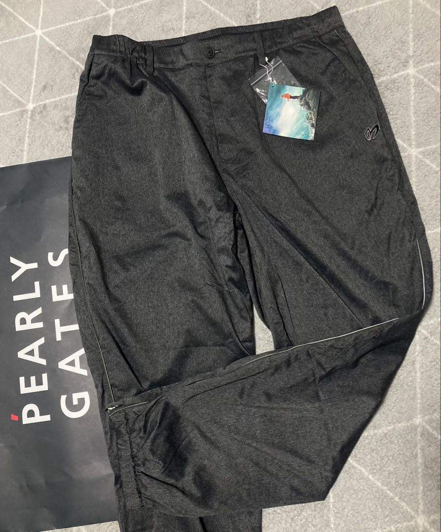 新品 マスターバニー 2WAYストレッチメランジタフタパンツ(5)Lダークグレー