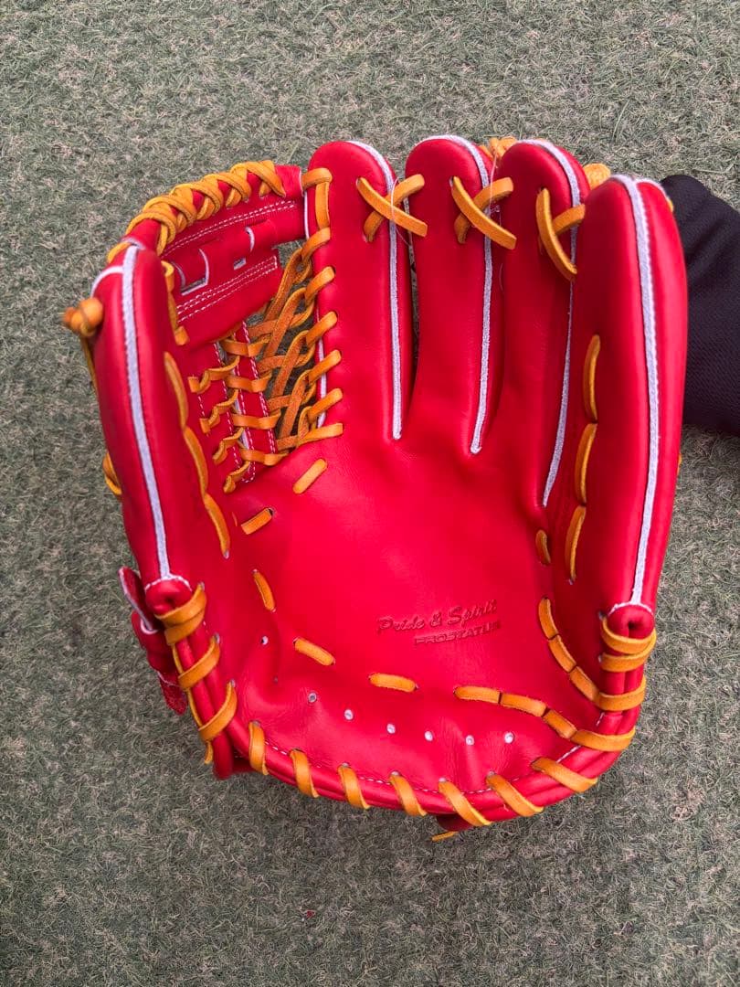 プロステイタス 硬式 グラブ 内野 ゼット　セカンド ショート 右投げ