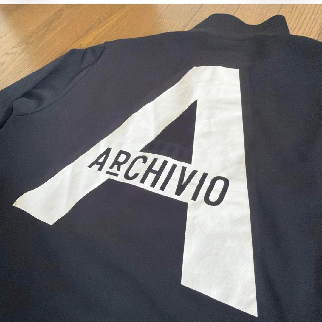 archivio アルチビオ ゴルフウェア プルオーバー サイズ46 黒