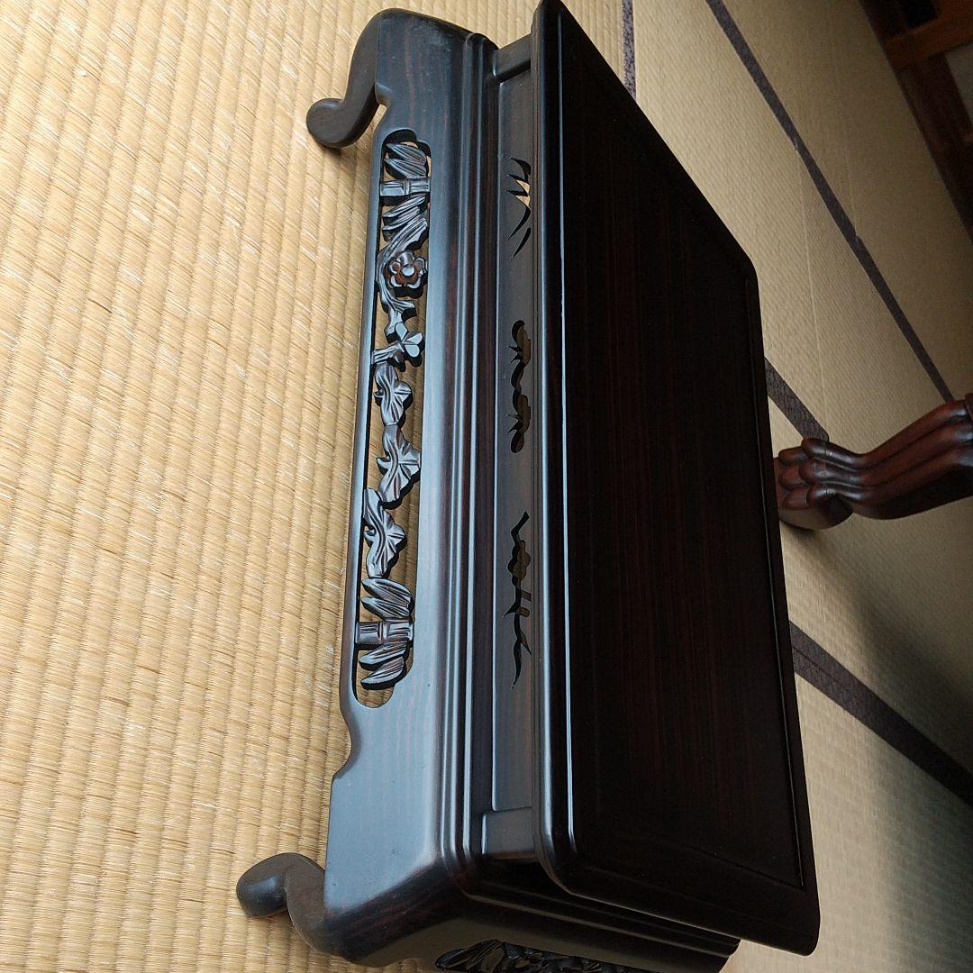 黒檀   飾り台