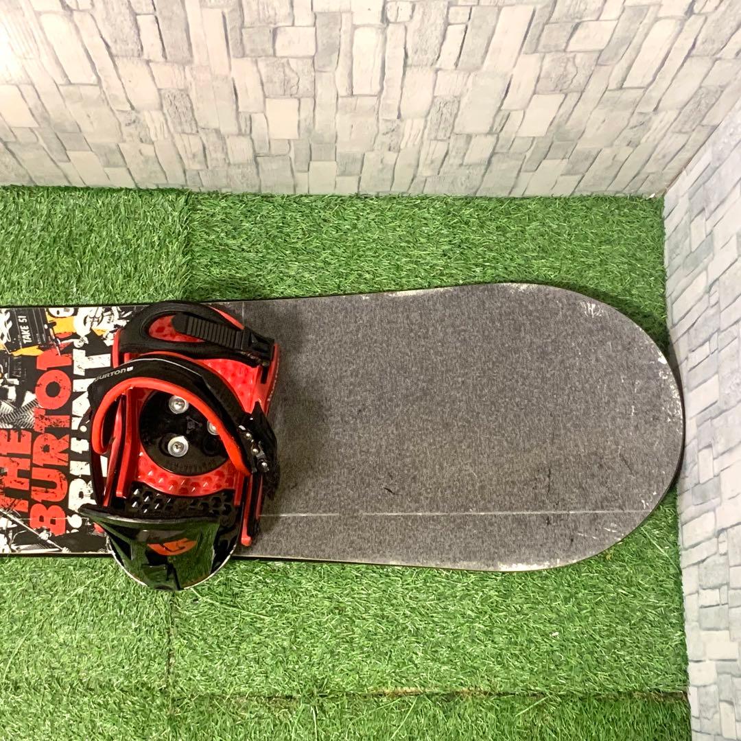 良品 BURTON BLUNT スノーボード ビンディング2点 151cm