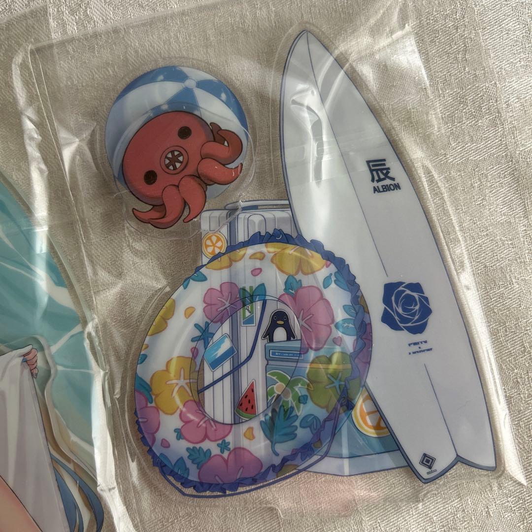 Fate FGO アクリルスタンド メリュジーヌ 水着 砂浜