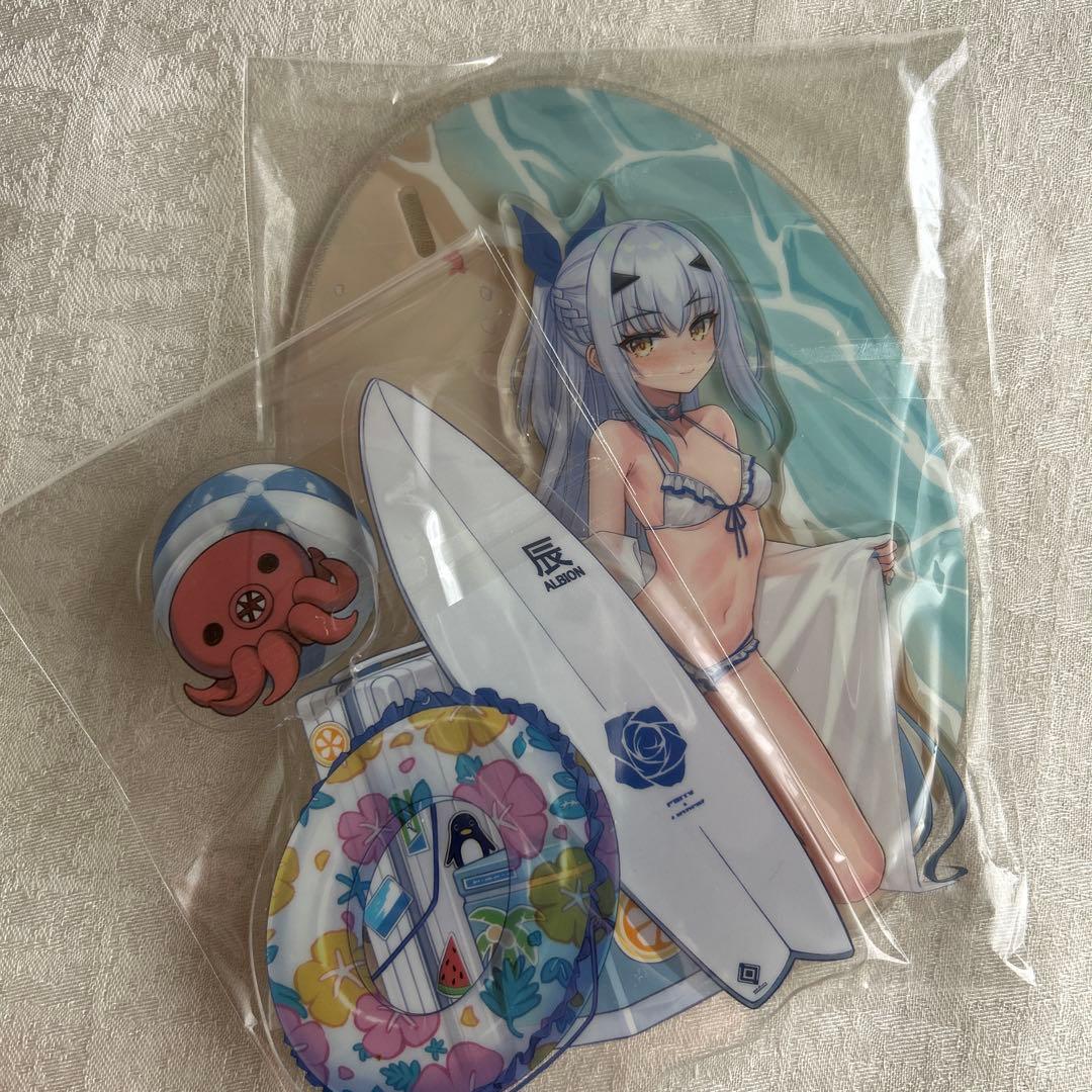 Fate FGO アクリルスタンド メリュジーヌ 水着 砂浜