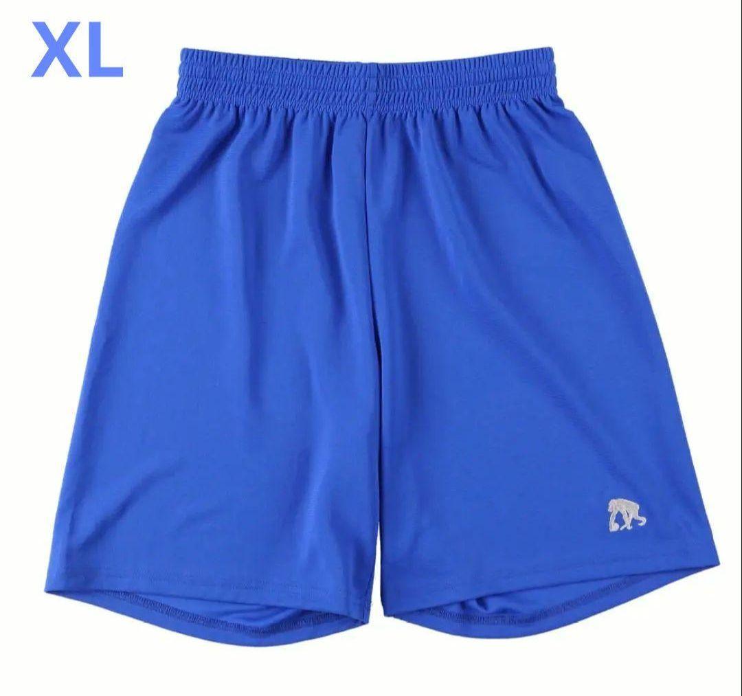【新品未開封品】エゴザル　Tシャツ 黒　バスパン　青　XL　バスケ