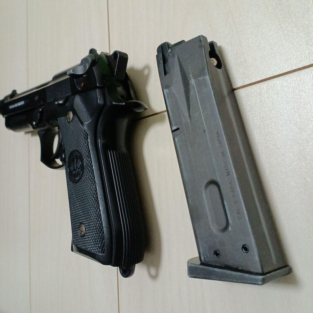 【中古品】東京マルイ ガスガン「M92Fミリタリーモデル」ロングバレル＋マズル
