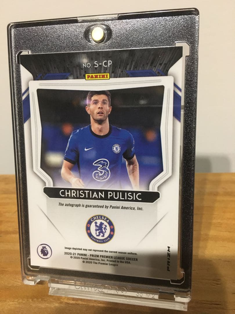 プリシッチ　直筆　サイン　サッカー　PANINI prizm SOCCER