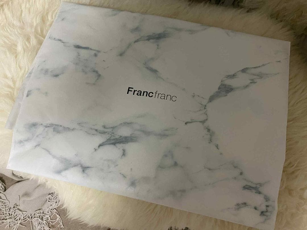【DECOR】 Francfranc ゴールド ウェーブ クッション 45角 /