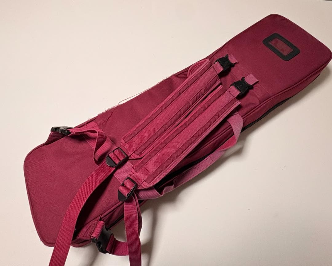 Ｙ【中古品】初心者向け！三線 《扱いやすい人工革製》ケース付き 沖縄 S