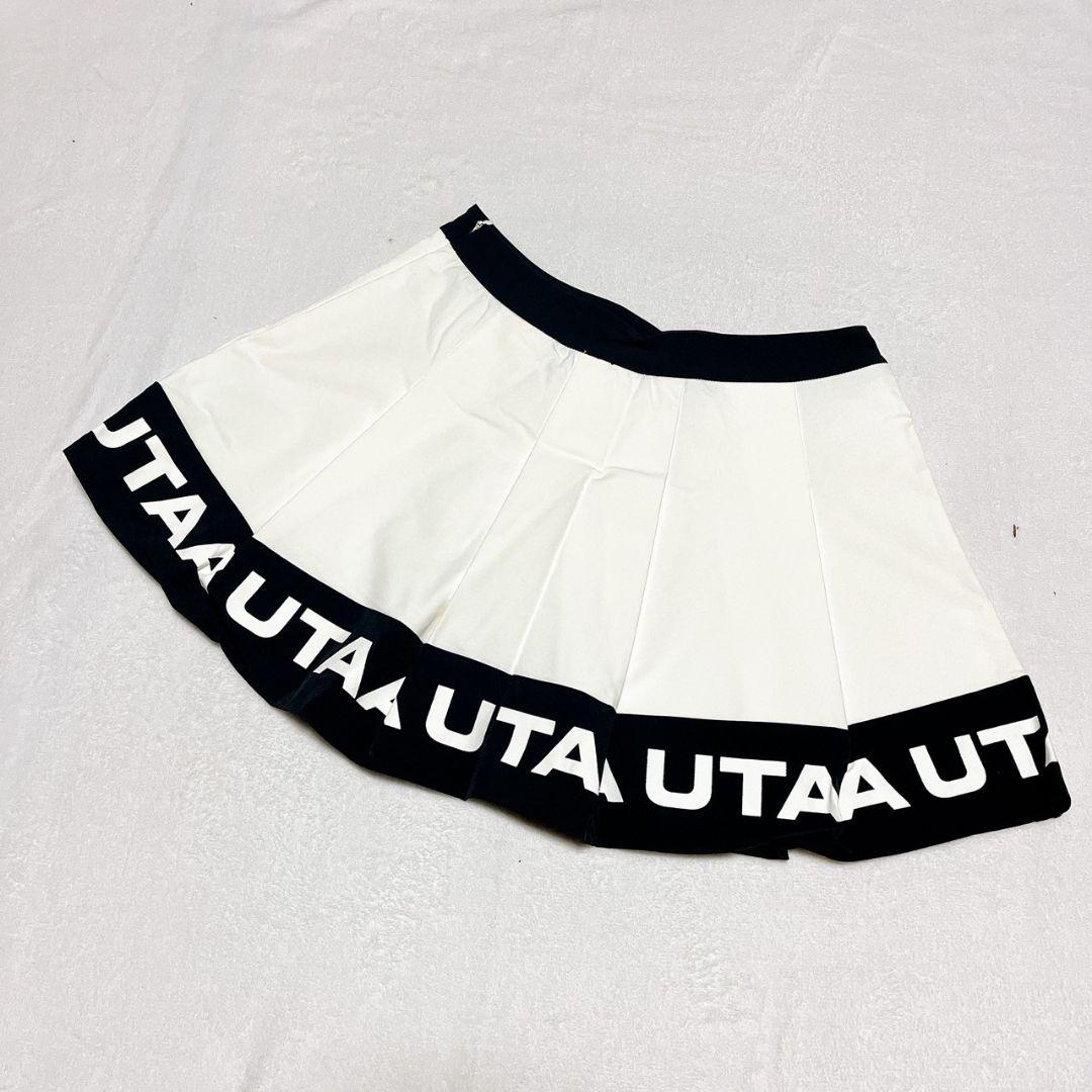 新品　UTAA　ユタ　ゴルフ　トップス＆スカートセット　ホワイト　Ｌ