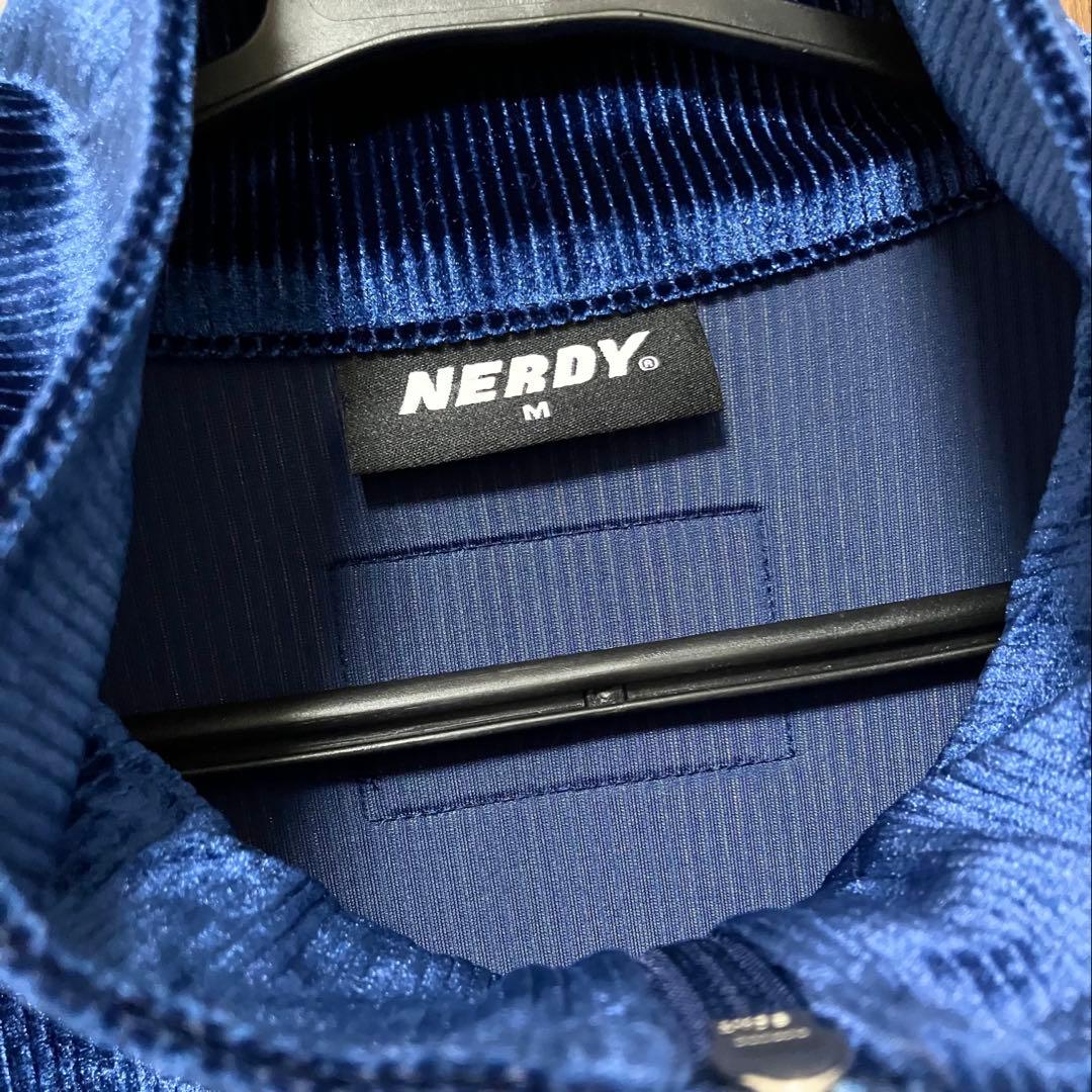 NERDY ノルディ セットアップ トラックジャケット 韓国 ベロア Sサイズ