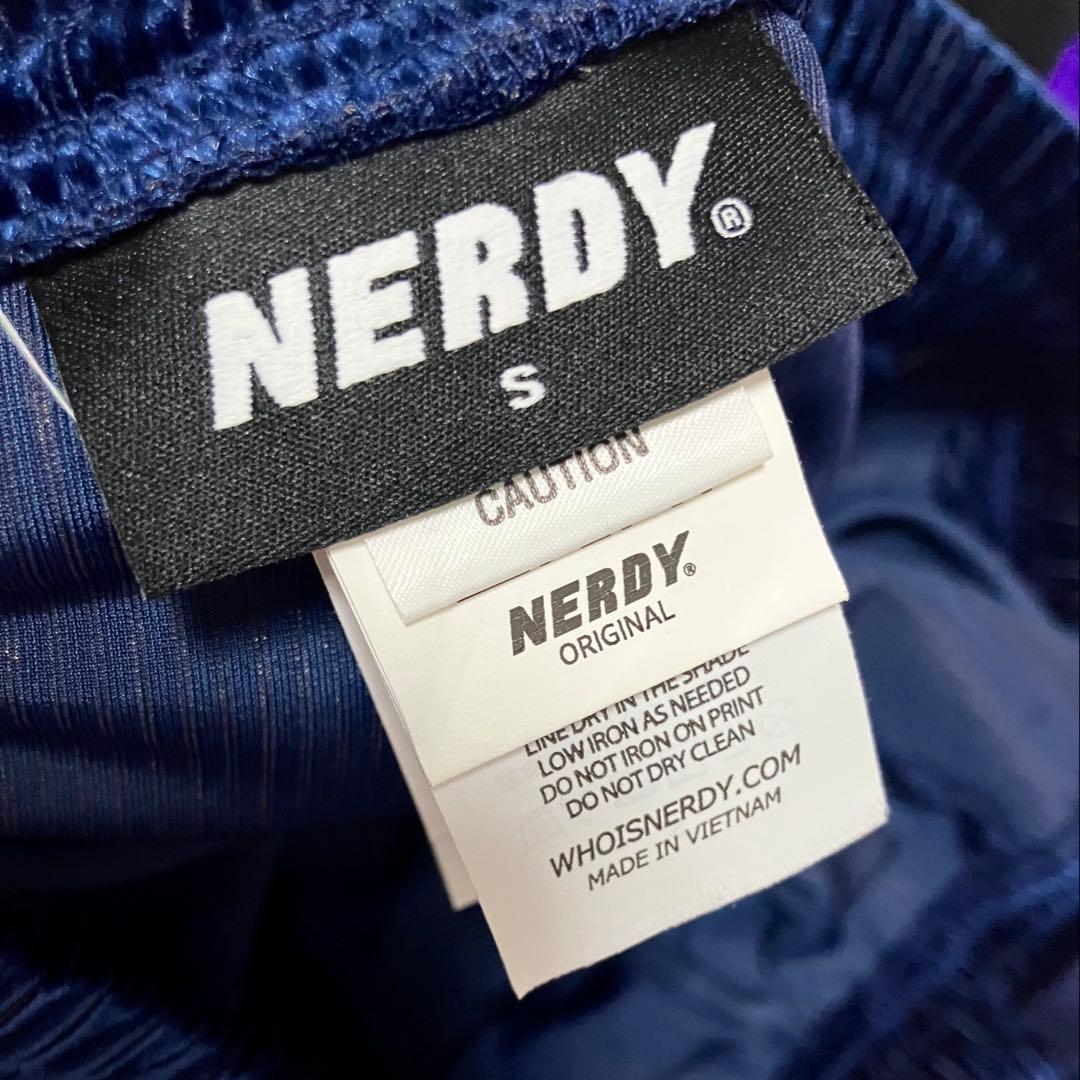 NERDY ノルディ セットアップ トラックジャケット 韓国 ベロア Sサイズ