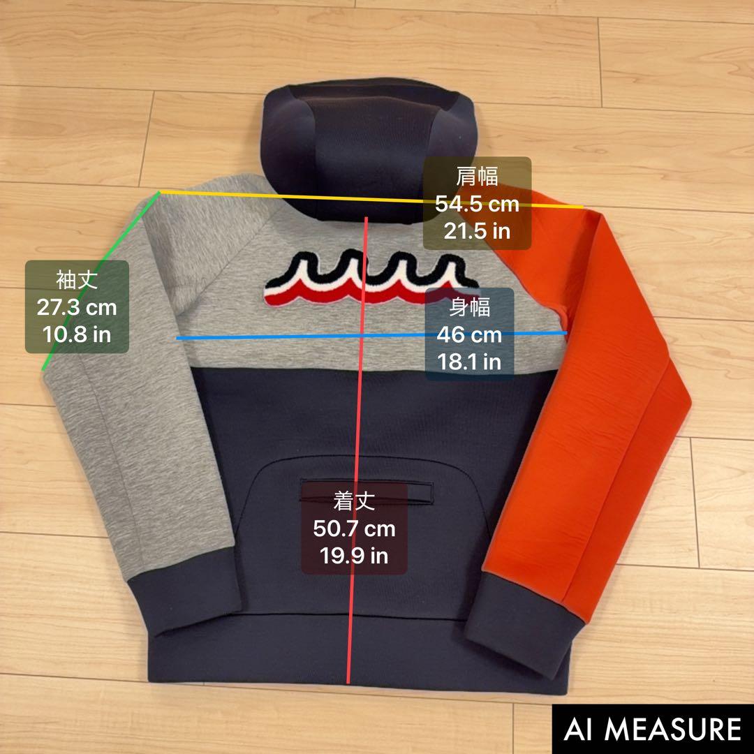 【Safari掲載 / 激レア】muta MARINE ボンディングパーカー S