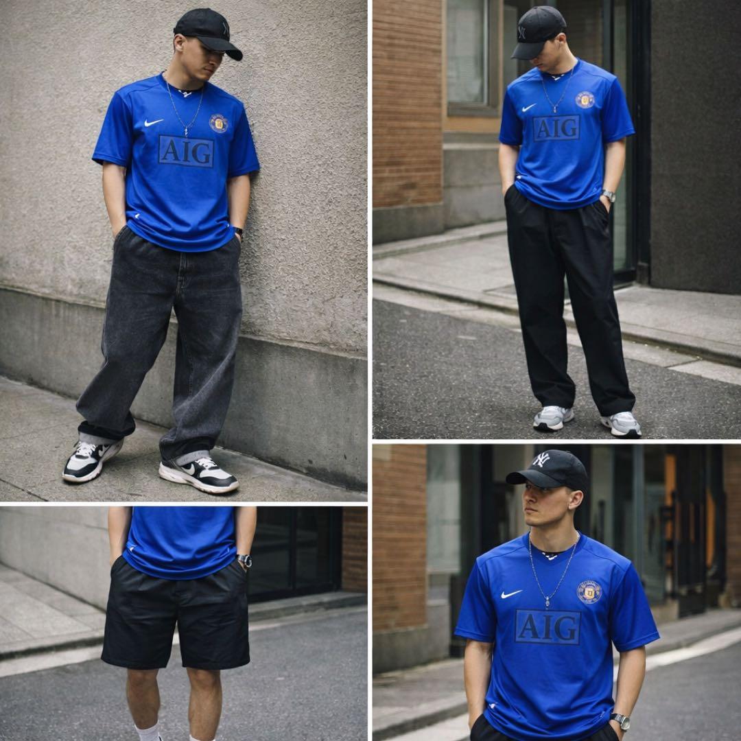 NIKE マンチェスターU ゲームシャツ AIG XL相当