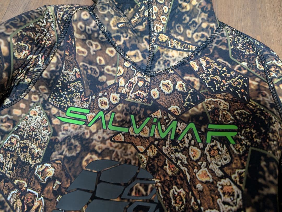SALVIMAR ウエットスーツ上下 迷彩柄 M