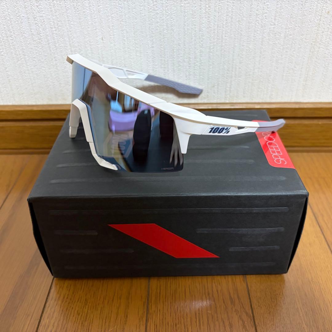 ワンハンドレッド サングラス speedcraft 100% White