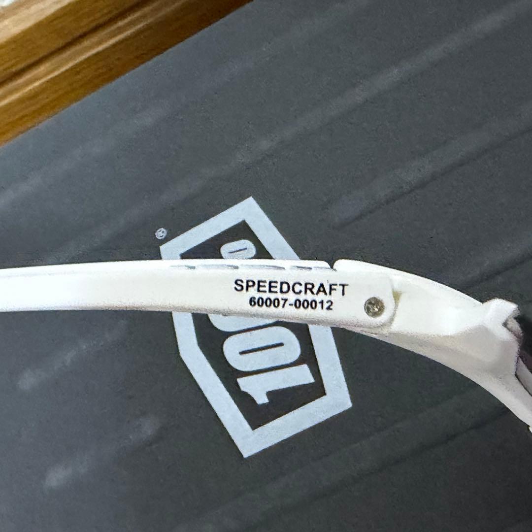 ワンハンドレッド サングラス speedcraft 100% White