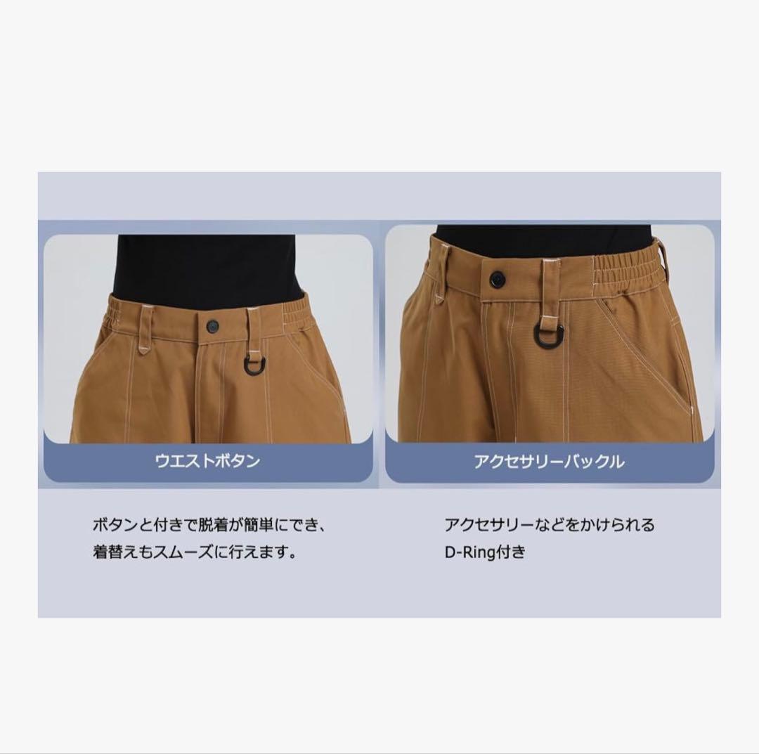 スノーボード　ウェア　ブラウン　ダボダボサイズ
