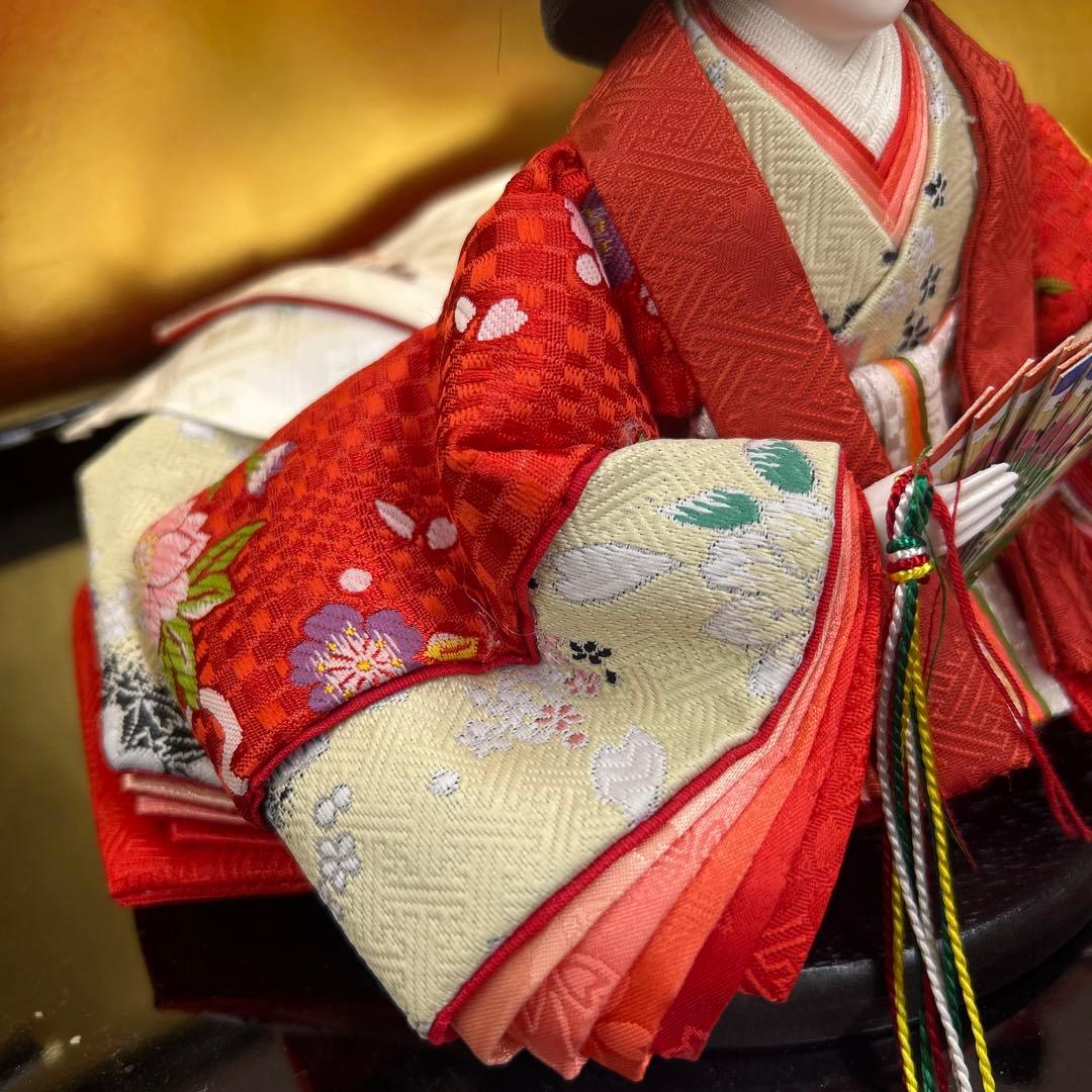 ひな祭り＊コンパクトサイズ親王飾り＊
